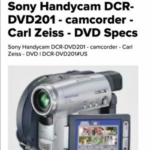 Sony digital video camera handheld recorder